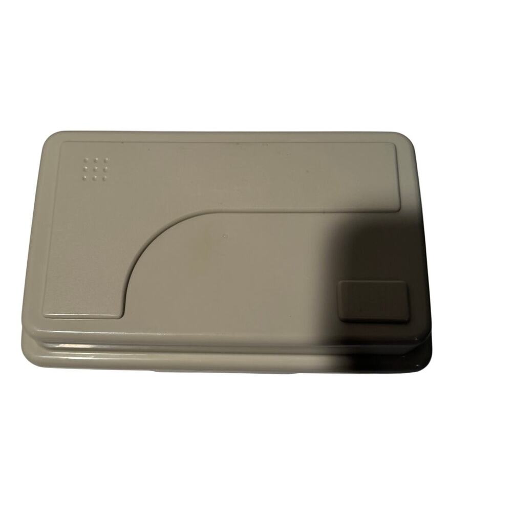 Vintage Alpha 3.5" Floppy Disk Storage Box Case Holder (800-442-2499)